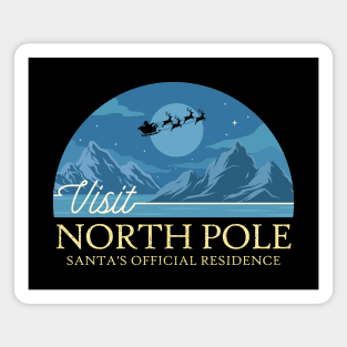 Visit North Pole - Santa's Official Residence Magnet